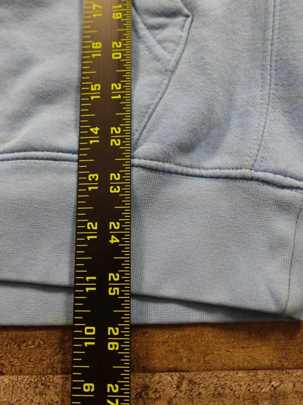 Nike Sportswear All Over Swoosh Hoodie Men's Medium Blue Fleece Pullover